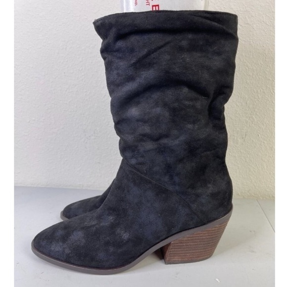 Band of Gypsies Crash Black Slouch Boots - Picture 2 of 8